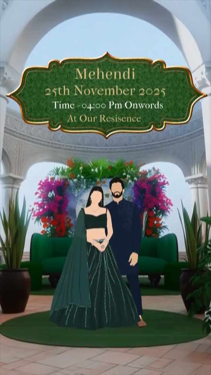 Wedding Invitation Template for Indian Weddings